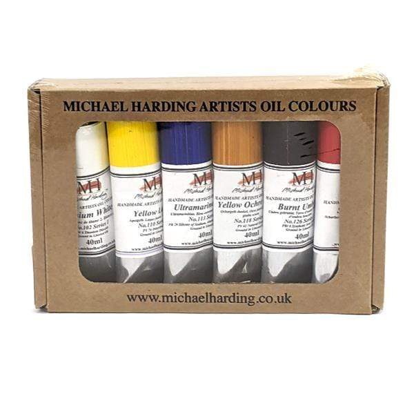 Michael Harding oil paints have a greater pigment content and contain no fillers.