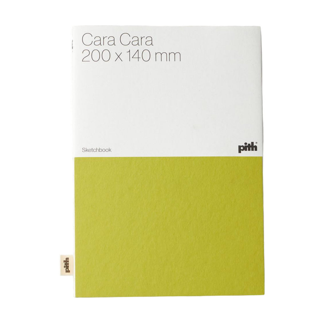PITH Cara Cara sketchbook in chartreuse