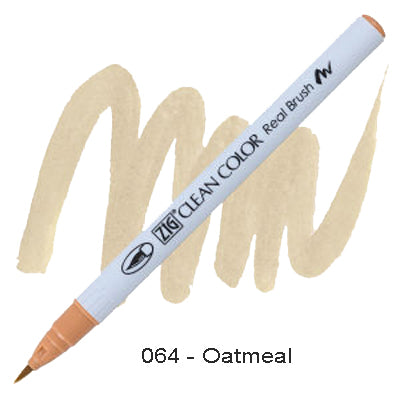 Kuretake Zig Clean Color Brush Pen 064 Oatmeal