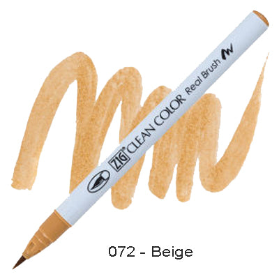 Kuretake Zig Clean Color Brush Pen 072 Beige