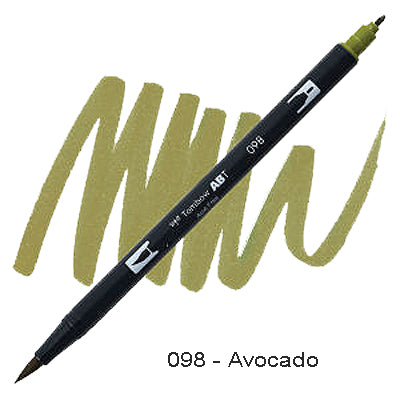 Tombow Dual Tip Pen 098 Avocado