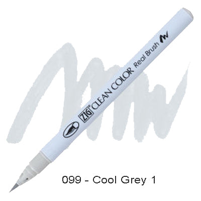 Kuretake Zig Clean Color Brush Pen 099 Cool Grey I
