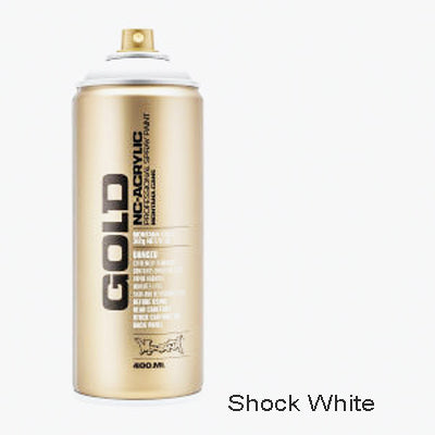 Montana Gold Spray Paint Shock White