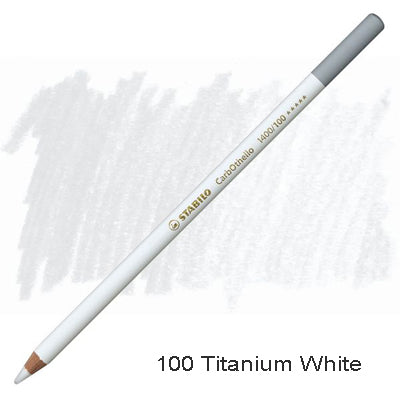 CarbOthello Pastel Pencil 100 Titanium White