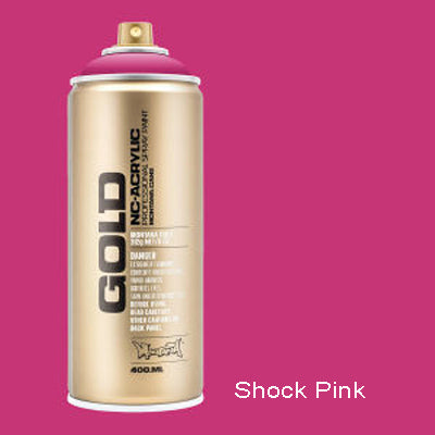 Montana Gold Spray Paint Shock Pink