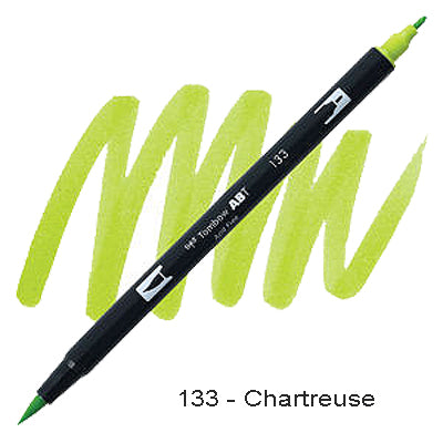 Tombow Dual Tip Pen 133 Chartreuse