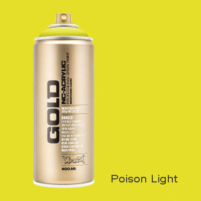 Montana Gold Spray Paint Poison Light