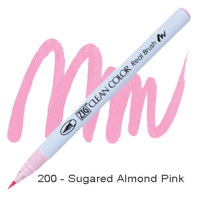 Kuretake Zig Clean Color Brush Pen 200 Sugared Almond Pink