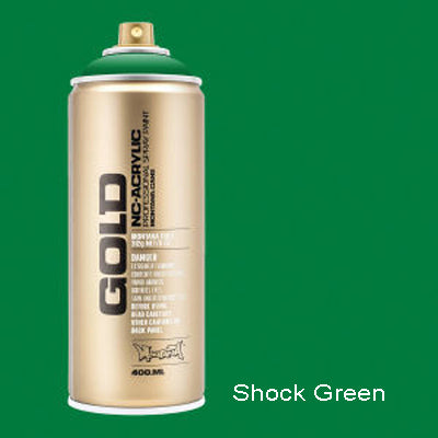 Montana Gold Spray Paint Shock Green