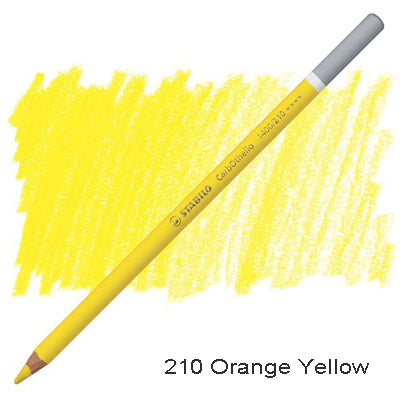 CarbOthello Pastel Pencil 210 Orange Yellow