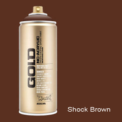 Montana Gold Spray Paint Shock Brown