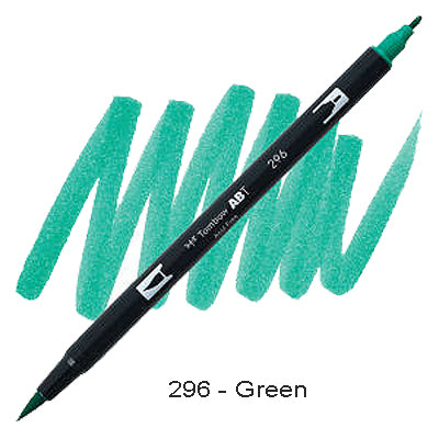 Tombow Dual Tip Pen 296 Green