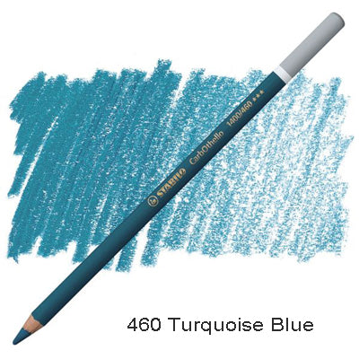 CarbOthello Pastel Pencil 460 Turquoise Blue
