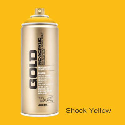 Montana Gold Spray Paint Shock Yellow