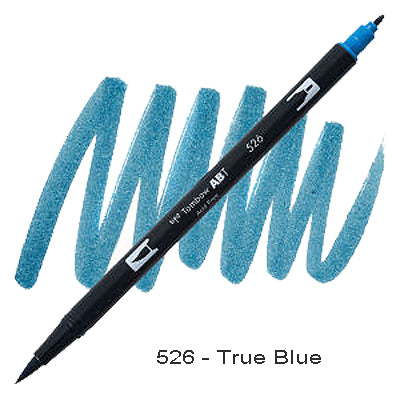 Tombow Dual Tip Pen 526 True Blue