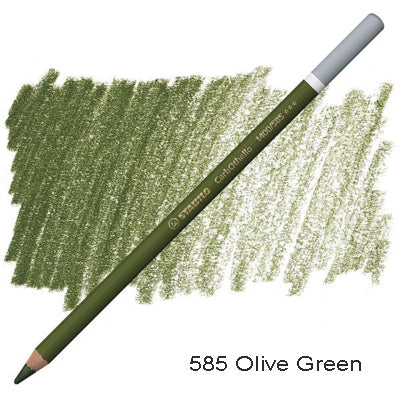 CarbOthello Pastel Pencil 585 Olive Green