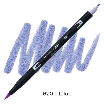 Tombow Dual Tip Pen 620 Lilac