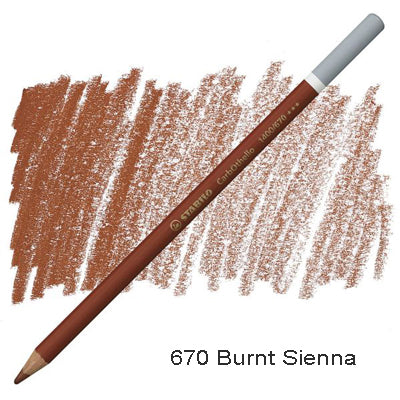 CarbOthello Pastel Pencil 670 Burnt Sienna