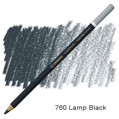 CarbOthello Pastel Pencil 760 Lamp Black