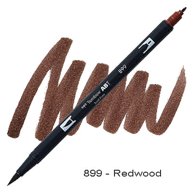 Tombow Dual Tip Pen 899 Redwood