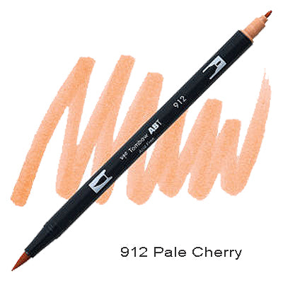 Tombow Dual Tip Pen 912 Pale Cherry