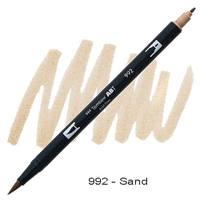 Tombow Dual Tip Pen 992 Sand