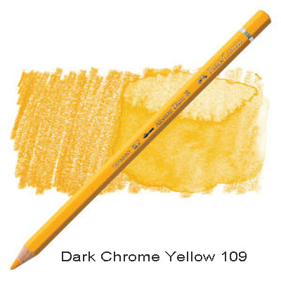 Albrecht Durer Watercolour pencil Dark Chrome Yellow 109