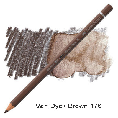 Albrecht Durer Watercolour pencil Van Dyck Brown 176