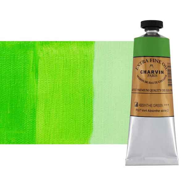 Charvin Extra Fine Artist OIl Paints Absinthe Green