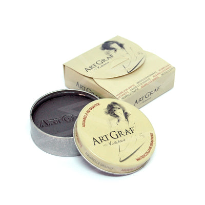 ArtGraf Water-soluble Graphite offers extensive scale of graphite greys that range from the deep blacks to more subtle, bright and more transparent ones.