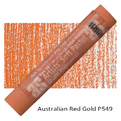 Art Spectrum Soft Pastels Australian Red Gold P549