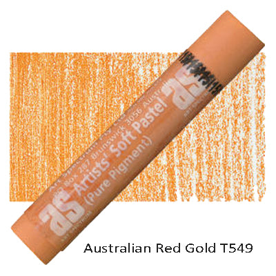 Art Spectrum Soft Pastels Australian Red Gold T549