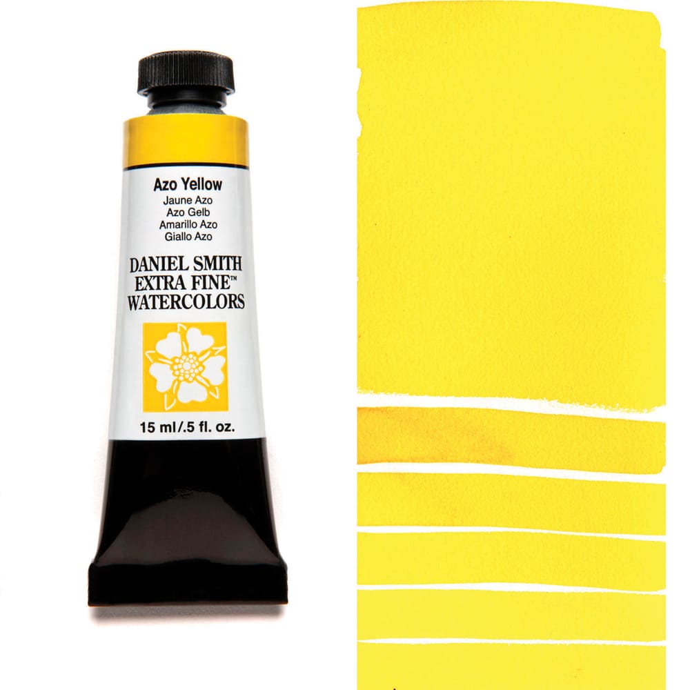 Daniel Smith Watercolours 15ml Azo Yellow