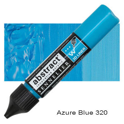 Sennelier 3D Abstract Acrylic Liner Azure Blue 320
