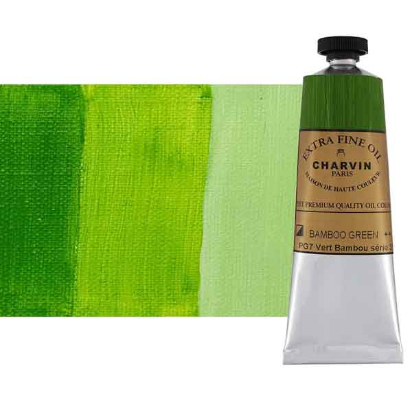 Charvin Extra Fine Artist OIl Paints Bamboo Green