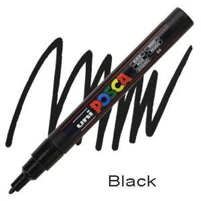 Posca Paint Marker PC-3M Black
