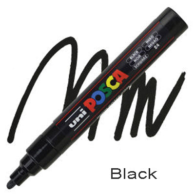 Posca Paint Marker PC-5M Black