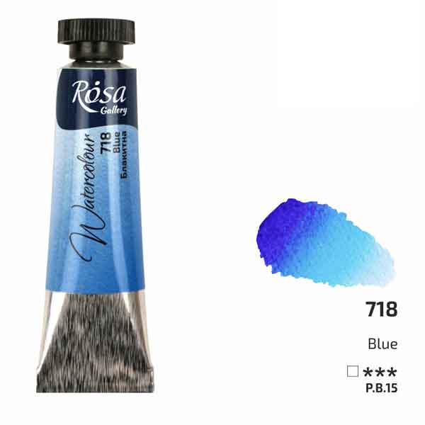 Rosa Gallery Fine Watercolours 10ml Blue 718