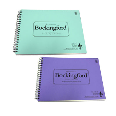 Pad of Bockingford Watercolour paper is mould made, wood free, internally sized, Acid free.
