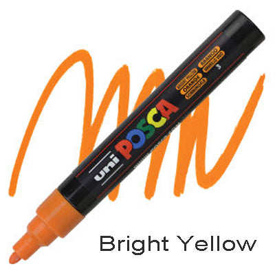 Posca Paint Marker PC-5M Bright Yellow