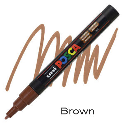 Posca Paint Marker PC-3M Brown