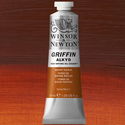 Winsor & Newton Griffin Alkyd Oil Paint Burnt Sienna