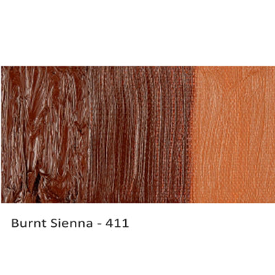 Cobra Water-mixable Oil Paint Burnt Sienna 411