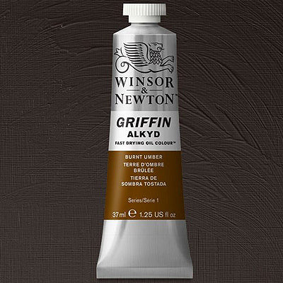 Winsor & Newton Griffin Alkyd Oil Paint Burnt Umber