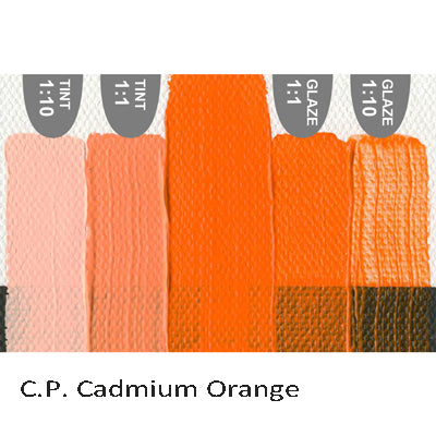 Golden OPEN Acrylics C. P. Cadmium Orange