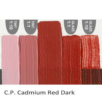 Golden Heavy Body Acrylic paint CP Cadmium Red Dark