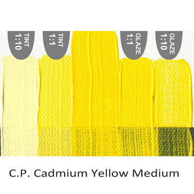 Golden Heavy Body Acrylic paint CP Cadmium Yellow Medium