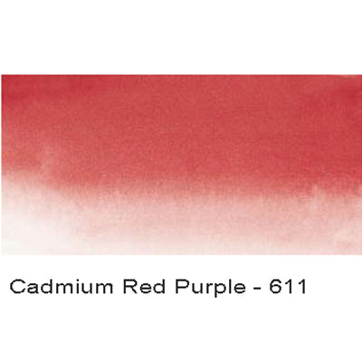Sennelier L'Aquarelle Artist Watercolour paint Half Pan Cadmium Red Purple 611