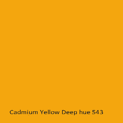 Sennelier Abstract Acrylic Matt Paints Cadmium Yellow Deep hue 543