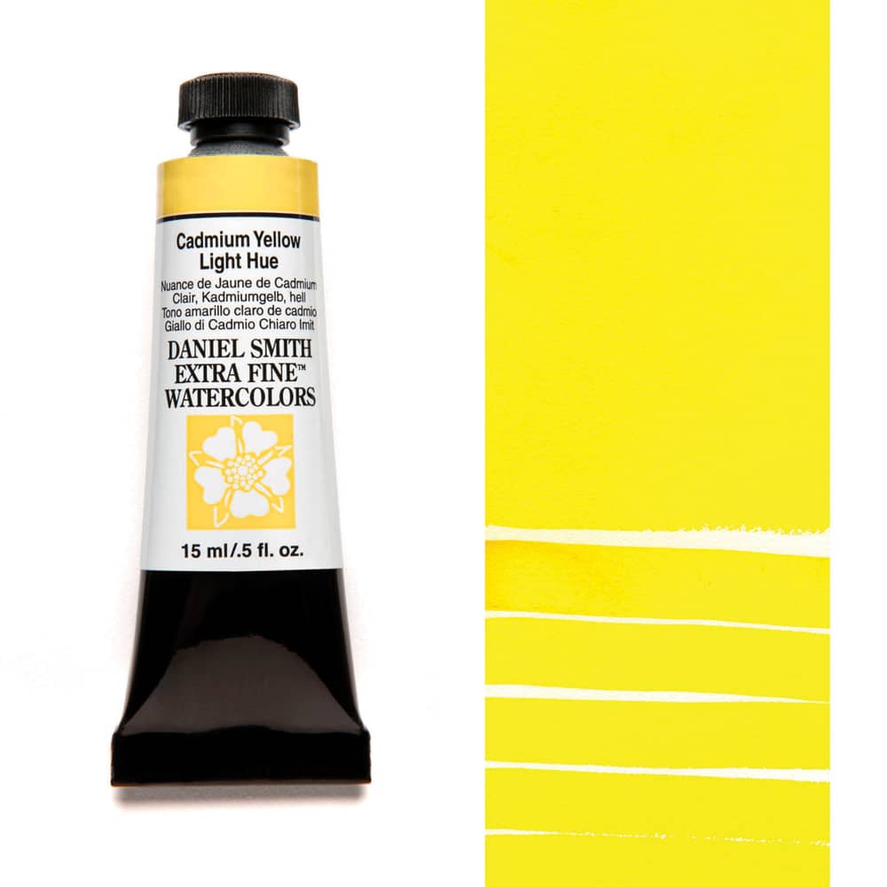 Daniel Smith Watercolours 15ml Cadmium Yellow Light hue